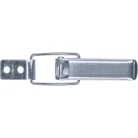 Goebel - 100 x Spansluitingen Alu Aluminium 802 – incl. Tegenhaak – Blindklinknagelgat 4,2 mm - 5577580200- Kistsluiting – Spansluiting - Premium kwaliteit - Inclusief Tegenstuk