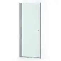 Maxaro Zircon Comfort Douchedeur 85cm Chroom Matglas Draaideur 200cm hoog, 6mm veiligheidsglas Douchedeur | Glazen Douchedeur | Nisdeur Douche