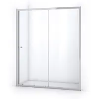 Maxaro Ruby Allure Douchedeur 170cm Chroom Helder Glas Schuifdeur | Douchedeur Schuifdeur | Schuifdeur Douche | Schuifwand douche