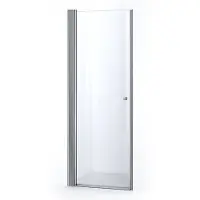 Maxaro Zircon Comfort Douchedeur | 75 cm Chroom Helder glas Draaideur
