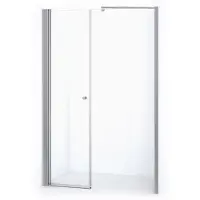 Maxaro Zircon Comfort Douchedeur | 150 cm Chroom Helder glas Draaideur