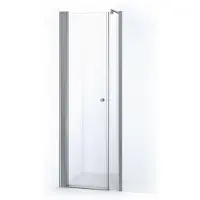 Maxaro Zircon Comfort Douchedeur | 90 cm Chroom Helder glas Draaideur