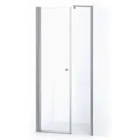 Maxaro Zircon Comfort Douchedeur | 105 cm Chroom Helder glas Draaideur