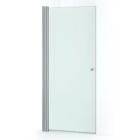 Maxaro Zircon Comfort Douchedeur 90cm - Matglas Pendeldeur | Douchedeur glas | Glazen Douchedeur | Nisdeur Douchewand