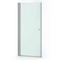 Maxaro Zircon Comfort Douchedeur 95cm Chroom Mat Glas Draaideur | Douchedeur glas | Glazen Douchedeur | Nisdeur Douchewand