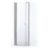 Maxaro Zircon Comfort Douchedeur | 80 cm Chroom Helder glas Draaideur