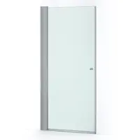 Maxaro Zircon Comfort Douchedeur 105 cm Chroom Matglas Draaideur | Douchedeur glas | Glazen Douchedeur | Nisdeur Douchewand