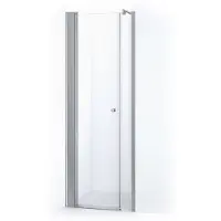 Maxaro Zircon Comfort Douchedeur | 100 cm Chroom Helder glas Draaideur