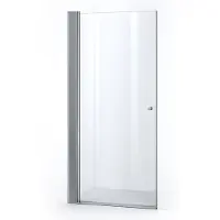Maxaro Zircon Comfort Douchedeur | 95 cm Chroom Helder glas Draaideur
