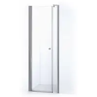 Maxaro Zircon Comfort Douchedeur | 95 cm Chroom Helder glas Draaideur