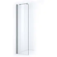 Maxaro Zircon Comfort Inloopdouche | 50 cm Chroom Helder glas Vaste wand