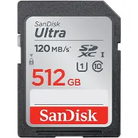 SanDisk SDXC Ultra 512GB 120MB/s CL10