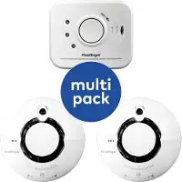 Fireangel brandpreventie set - 2 rookmelder + 1 CO-melder draadloos koppelbaar WiSafe2
