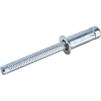 Goebel - 250 x Constructie blindklinknagels (Ø x L) 6,4 x 21,5 mm - RVS A2 / RVS A2 - Verzonken kop - PREMIUM-LOCK - 7840464215 - Popnagel