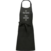 Kariban Keukenschort - BBQ schort - The Man the Legend - cadeau verjaardag - vaderdag - chique grijs