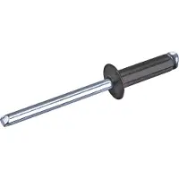Goebel - 1000 x Gelakte blindklinknagels (Ø x L) 3,2 x 16 mm - Alu Aluminium AlMG 2,5 / Staal verzinkt - Vlakke kop - RAINBOW STANDARD - 7900532161 - ISO15977 - Popnagel