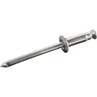 Goebel - 500 x Spreid blindklinknagels (Ø x L) 4 x 16 mm - RVS A2 / RVS A2 - Vlakke kop - STAR - 7089401600 - Popnagel