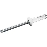 Goebel - 250 x Gelakte Multi-Grip blindklinknagels (Ø x L) 4,8 x 24,8 mm - Alu Aluminium AlMG 2,5 / Staal verzinkt - Vlakke kop - RAINBOW MULTI - 7901048248 - Popnagel