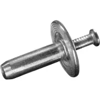 Goebel - 250 x Hamerslag blindklinknagels (Ø x L) 4,8 x 20 mm - Alu Aluminium AlMG 3 / RVS A2 - Vlakke kop - HAMMER - 6060648200 - Popnagel