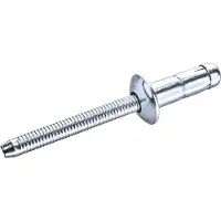 Goebel - 250 x Constructie blindklinknagels (Ø x L) 4,8 x 11,5 mm - Staal verzinkt / Staal verzinkt - Platbolkop - PREMIUM-LOCK - 7890404811 - Popnagel
