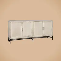 Tower Living Carini Sideboard white 4 drs. 200x45x90 (Wit, 200x90x45cm)