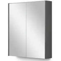 Maxaro Spiegelkast Met Verlichting Modulo 60x70cm Donkergrijs Beton