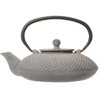 C&T Cosy & Trendy - Nara Theepot Grijs Gietijzer 800ml Met