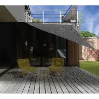 Shall Schaduwdoek SHD36AC camouflage antraciet driehoek 3,6 meter
