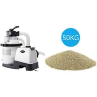 OEM - Zandfilterpomp 5700 L/u & Filterzand 50 kg