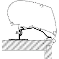 Thule Voortent Adapter Caravan