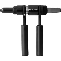 Goebel - GO-12-R Tweehand-Blindklinknagel Rateltang - Hand-Blindklinknageltang Blindklinknagel Handtang Werkbereik ø 3,0 / 3,2 /4,0 / 4,8 / 5,0 / 6,0 / 6,4 mm