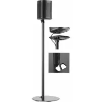 VDD Gaming VVD Gaming Vloerstandaard - 25x25x72cm - Zwart - Aluminium - Kunststof