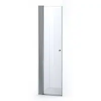 Maxaro Zircon Comfort Douchedeur | 55 cm Chroom Helder glas Draaideur
