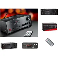 Dynavox VT-80 Stereoversterker 2 x 160 W Zwart Bluetooth, USB