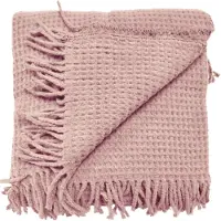 Unique living Selien 200 b 150 cm oudroze plaid