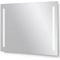 Maxaro Meso Badkamerspiegel met ledverlichting | 90x60cm | Badkamer Spiegel | Spiegel met verlichting | Design Spiegel Badkamer