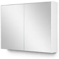 Maxaro Spiegelkast Met Verlichting Modulo 100x70cm Mat Wit Badkamer Spiegelkast | Spiegelkast Badkamer | Spiegelkast met Verlichting