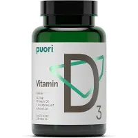 Puori D3: Vitamine D3 - Zuivere formule - met kokosolie - 120 capsules