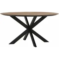 DTP Home Timeless eettafel teakhout 150x150x78cm