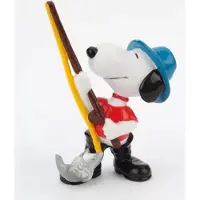 Schleich Peanuts - snoopy aan het vissen - visser - speelfiguur - 6 cm - .