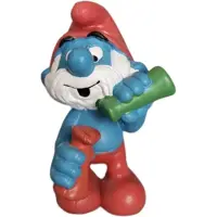 Schleich Grote smurf met lab glazen - laboratorium - - De Smurfen - 5,5 cm