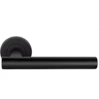 Formani Basics LB7L-19 EN1906/3 deurkruk geveerd op rozet - mat zwart