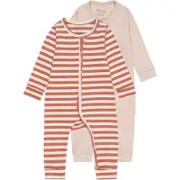 Minymo Rompertje/body rosa / roestrood