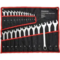 Monzana Steeksleutelset 25-delig CrV 6-22mm