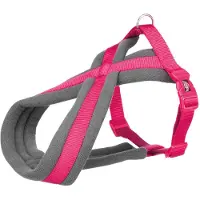 Trixie Premium Touren Hondentuig fuchsia Maat S-M: 40-70cm Borstomvang