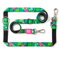 Max & Molly Multi-Function Hondenriem - Tropical