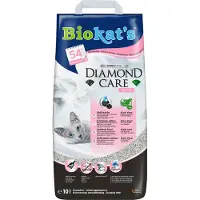 Biokat's Diamond Care Classic - 10 L - Kattenbakvulling - Klontvormend - Zonder geur - Aktieve kool