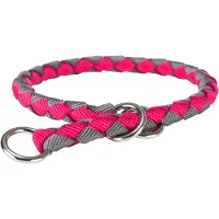 Trixie Cavo Anti-Trek Halsband Fuchsia/grafiet L-XL