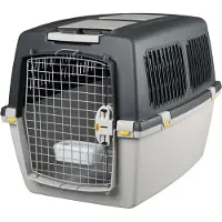 Kerbl - Dog transport box - GULLIVER MEGA - 81 x 61 x 60 cm - Gray