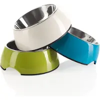 Hunter Melamine Voer- en Drinkbak - Wit